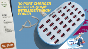 RELIFE 30 PORT USB CHARGER RELIFE RL-304M INTELLIGENT HIGH POWER