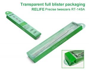 RELIFE RT-14A STRAIGHT PRECISE TWEEZERS RT-14A