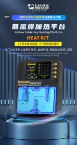 MECHANIC Heat Kit Smart Reflow Soldering Heating Platform with Module and Stencil for iPhoneX-13 Pro Max Phone Repair Tool