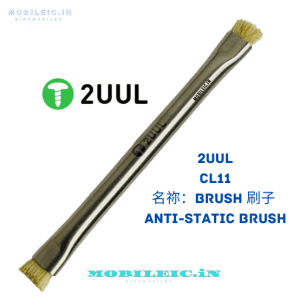 2UUL CL11 Dual Heads Bristle Brush for PCB Clean