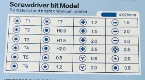 SUNSHINE SS-5114 SCREWDRIVER SET SS-5114 27IN1 MAGNETIC SCREWDRIVER FIT MOBILE PHONE REPAIR ELONGATED ROD SCREWDRIVER SET